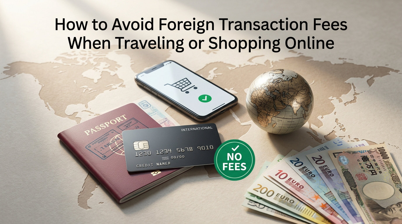 How to Avoid Foreign Transaction Fees When Traveling or Shopping Online