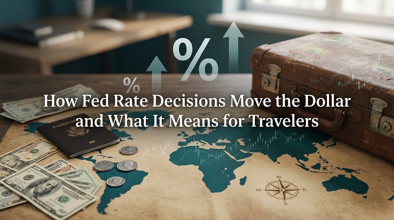 How Fed Rate Decisions Move the Dollar and What It Means for Travelers