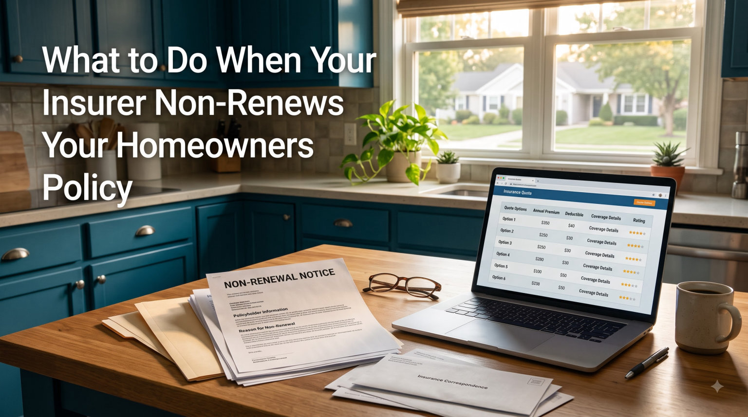 What to Do When Your Insurer Non-Renews Your Homeowners Policy