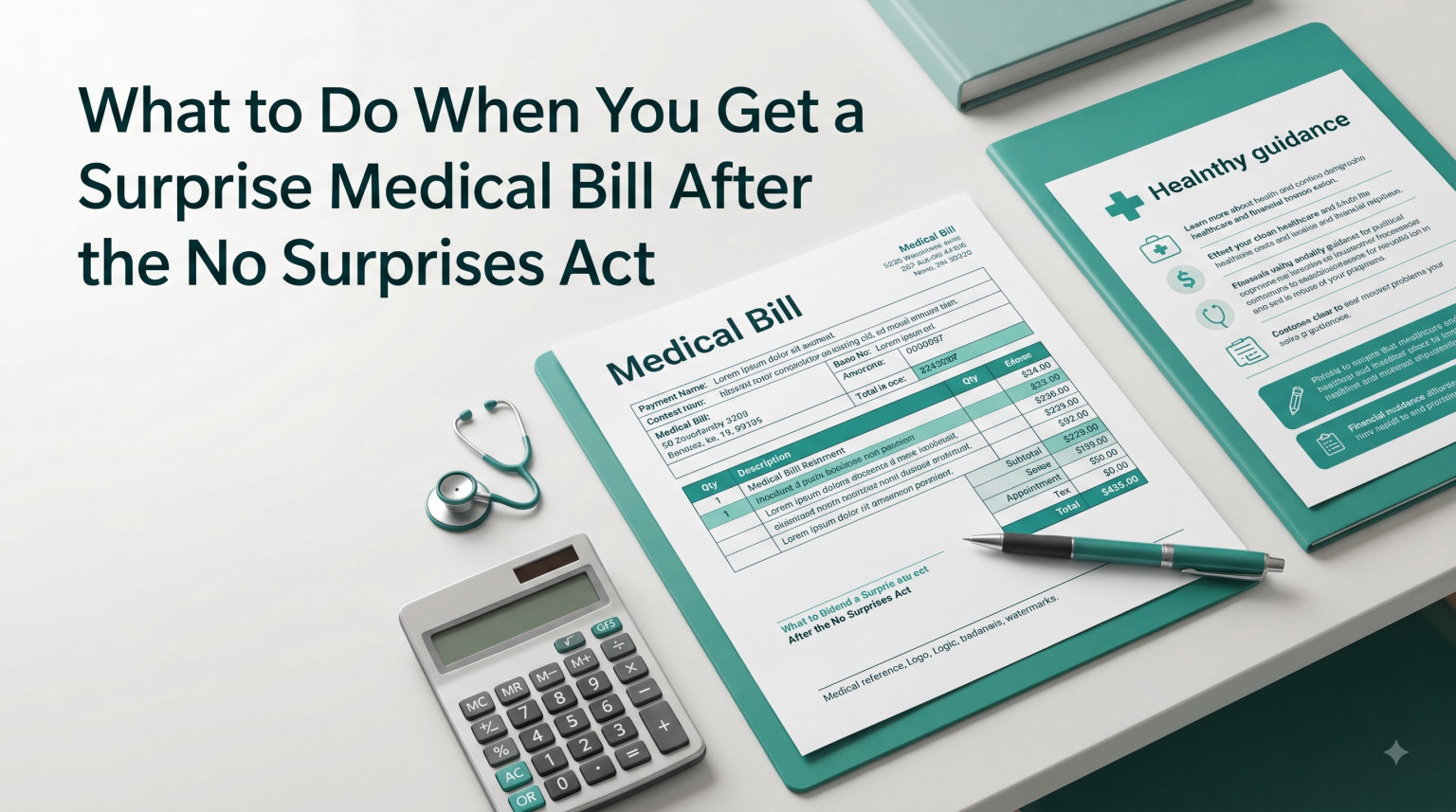 What to Do When You Get a Surprise Medical Bill After the No Surprises Act