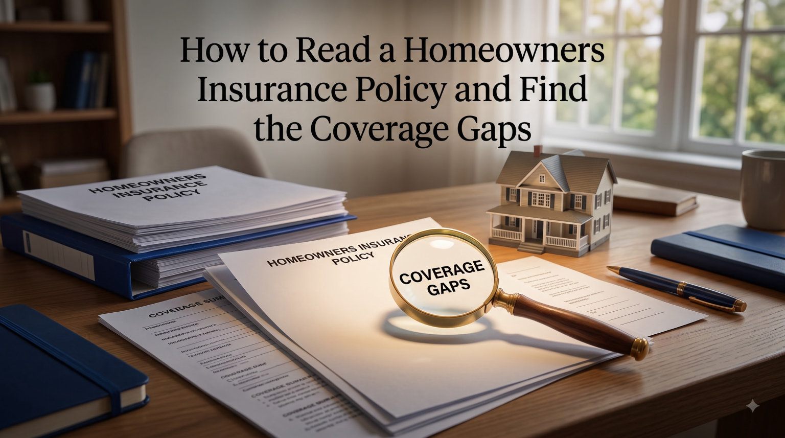 How to Read a Homeowners Insurance Policy and Find the Coverage Gaps