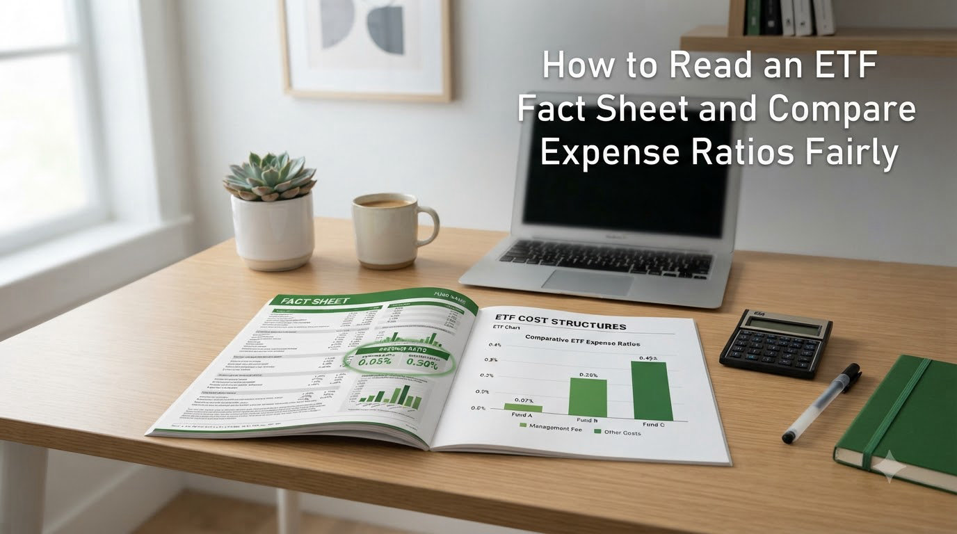 How to Read an ETF Fact Sheet and Compare Expense Ratios Fairly