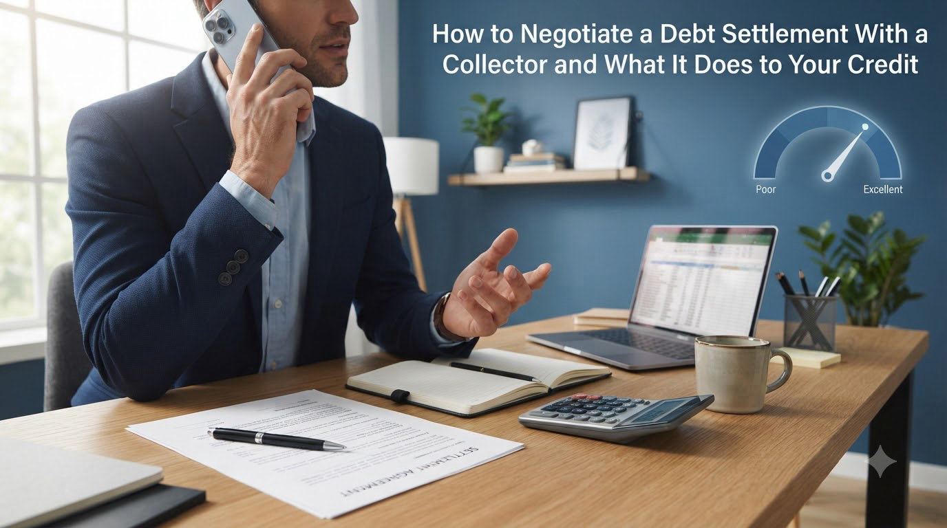 How to Negotiate a Debt Settlement With a Collector and What It Does to Your Credit