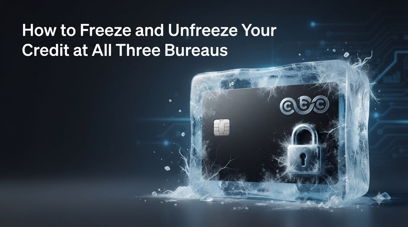 How to Freeze and Unfreeze Your Credit at All Three Bureaus
