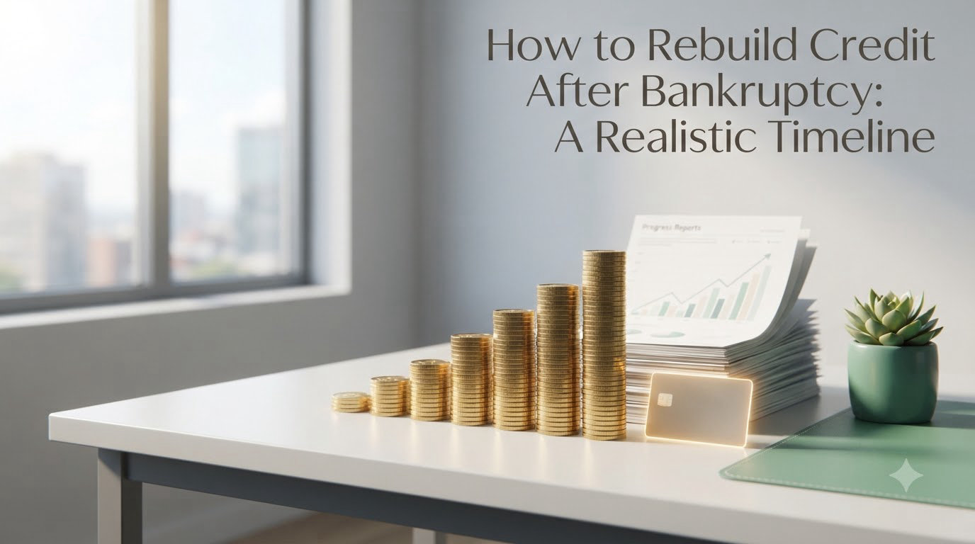 How to Rebuild Credit After Bankruptcy: A Realistic Timeline