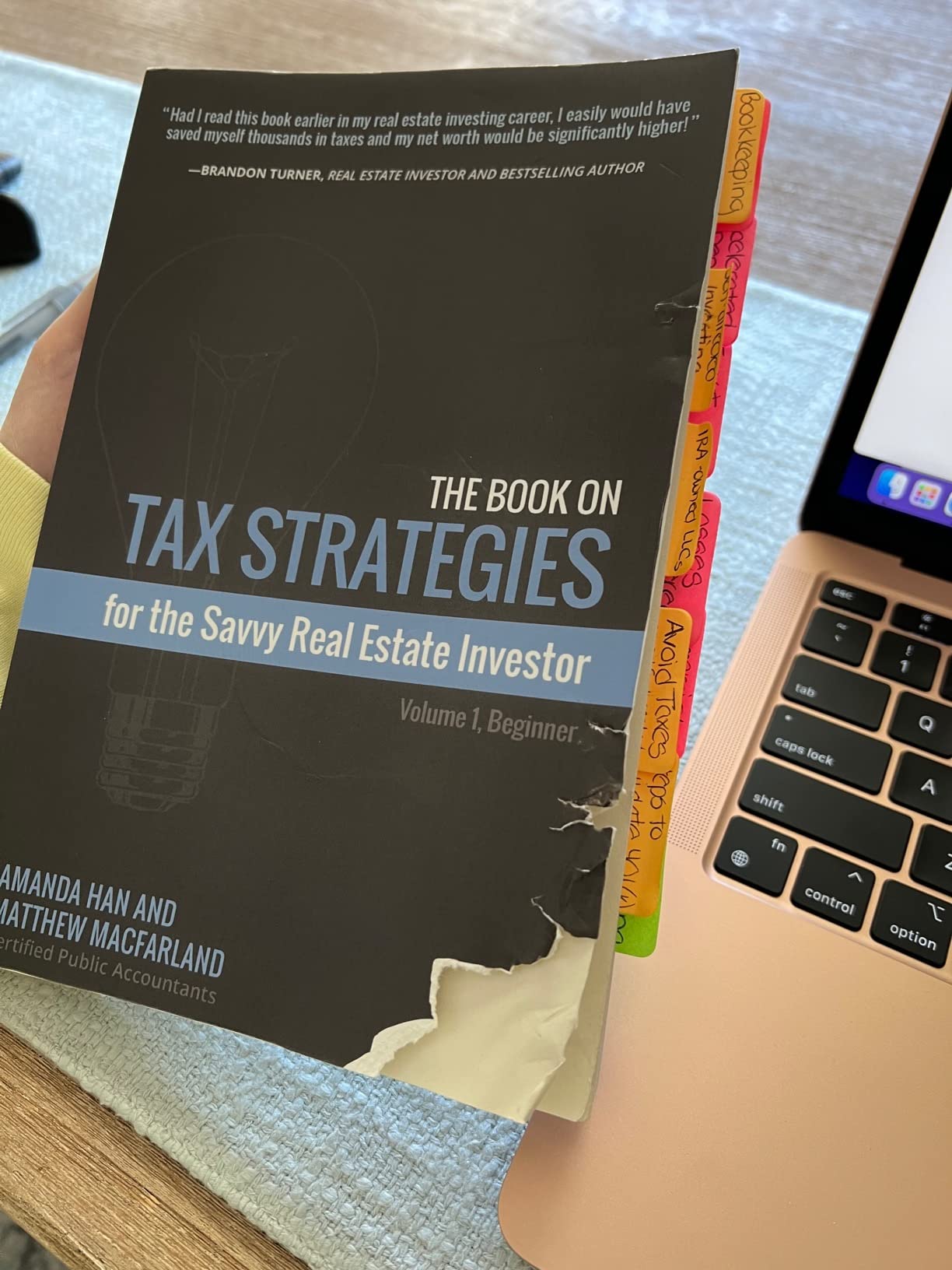 The Book on Tax Strategies for the Savvy Real Estate Investor: Powerful techniques anyone can use to deduct more, invest smarter, and pay far less to the IRS! customer photo 1