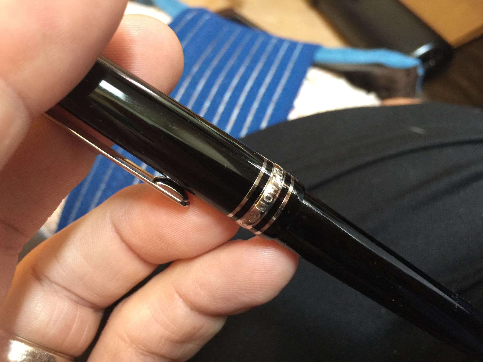 Meisterstuck Platinum Line Classique Ballpoint Pen - Black customer photo 1