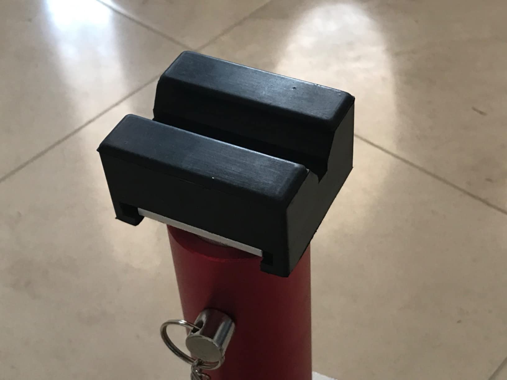 BIG RED T43004 Torin Aluminum Jack Stands with Locking Support Pins: 3 Ton (6,000 lb) Capacity, Red/Silver, 1 Pair customer photo 1