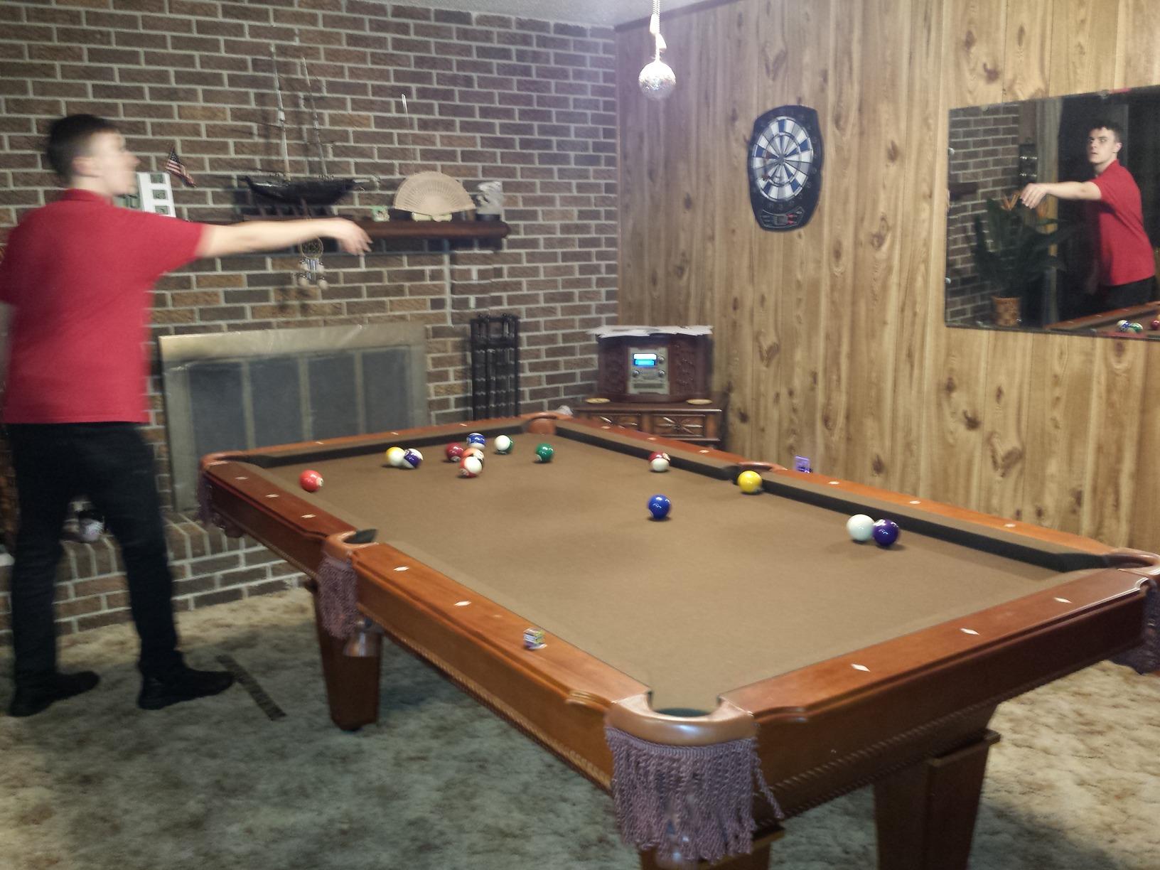 Fat Cat Frisco 7.5 Foot Pool Table customer photo 1