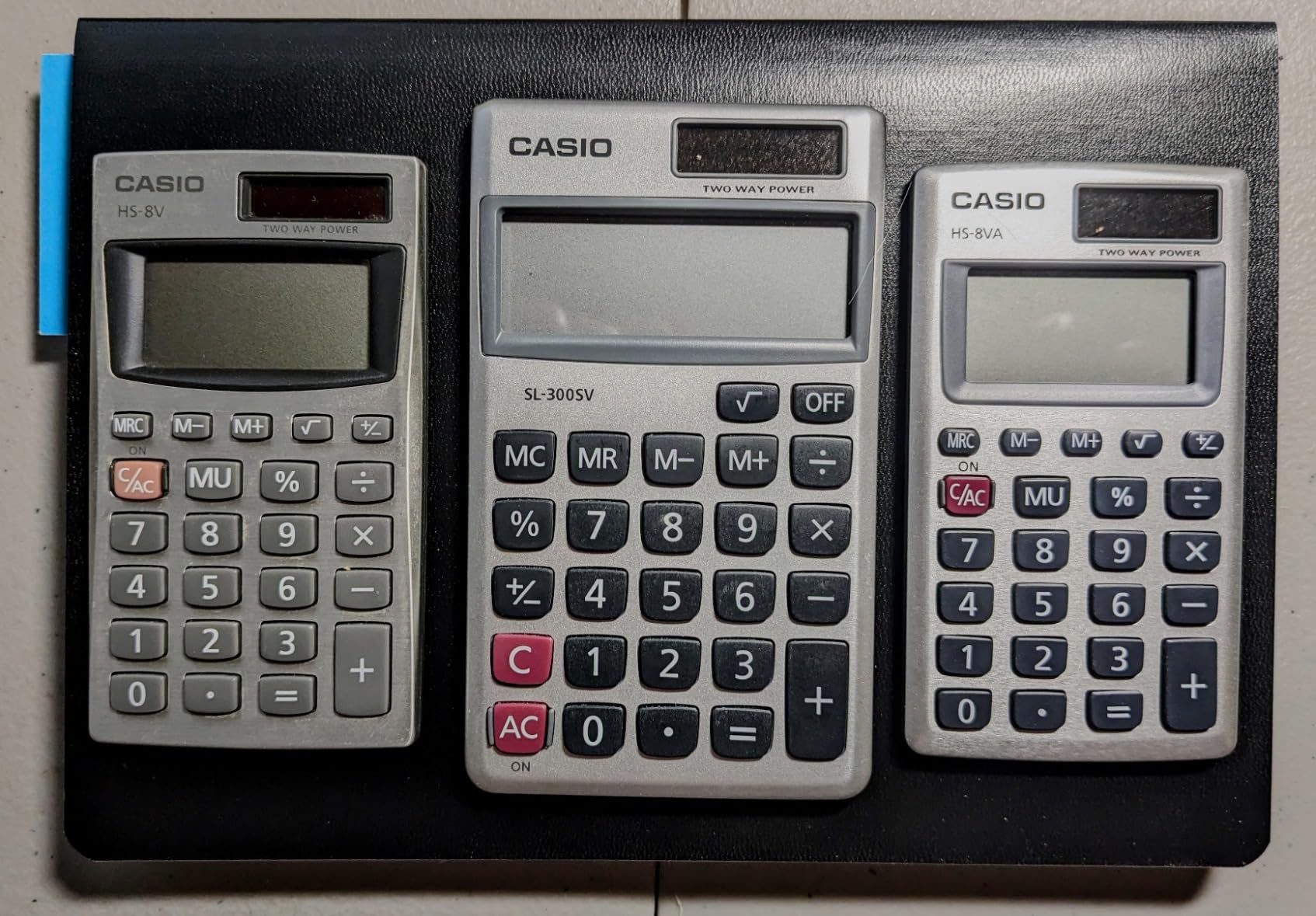 Casio SL-300SV Standard Function Desktop Calculator | General Purpose | Large 8-Digit Display | Pocket Size | Basic Math Functions | Ideal for Home & Office customer photo 1