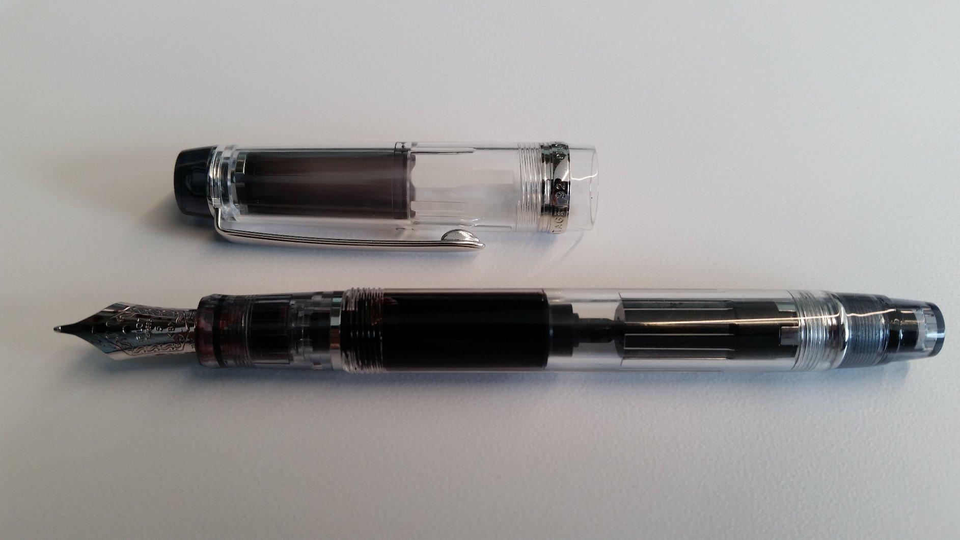 Pilot Fountain Pen Custom Heritage 92, Clear Body, F-Nib (FKVH-15SRS-NC-F) customer photo 1