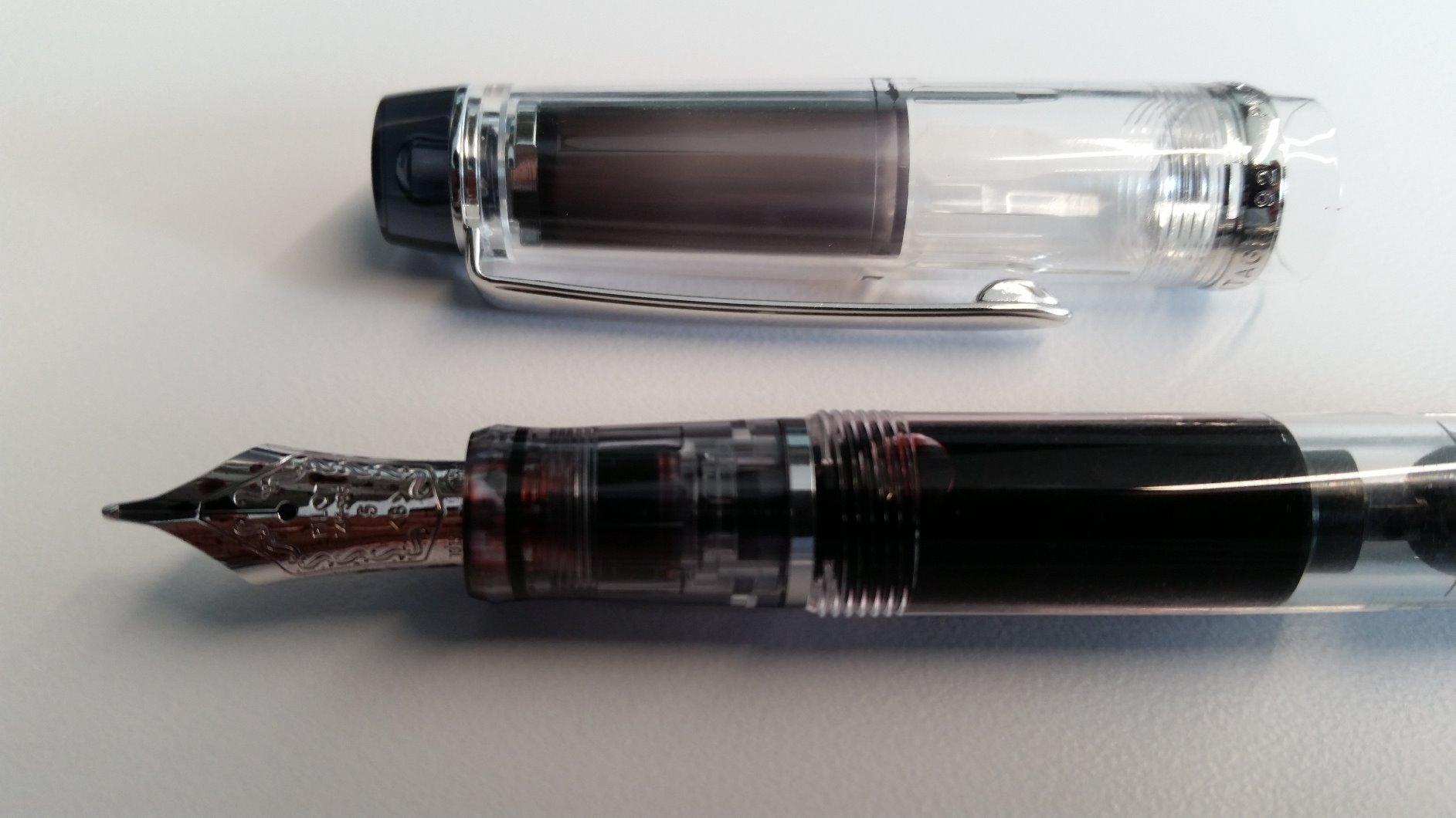 Pilot Fountain Pen Custom Heritage 92, Clear Body, F-Nib (FKVH-15SRS-NC-F) customer photo 2