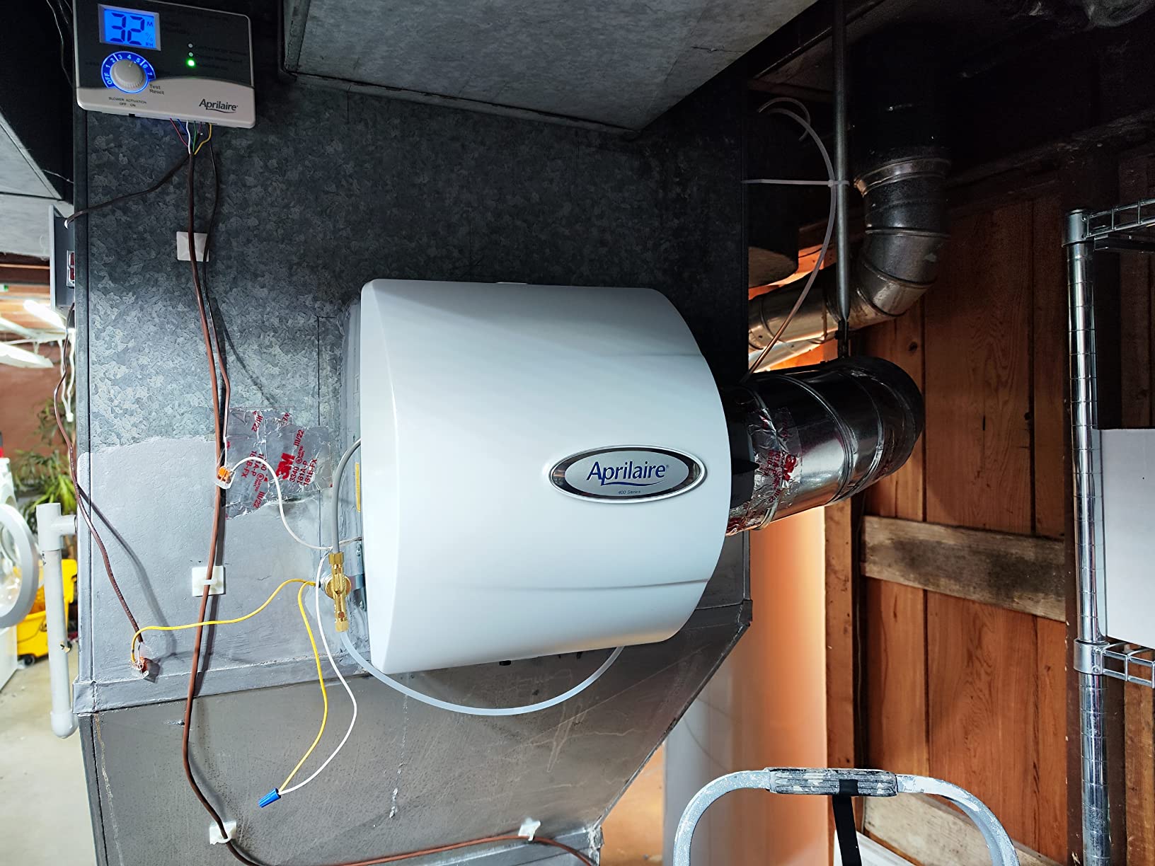 AprilAire 400 Whole-House Humidifier, Automatic Water Saver Furnace Humidifier for Homes up to 5,000 Sq. Ft. customer photo 2