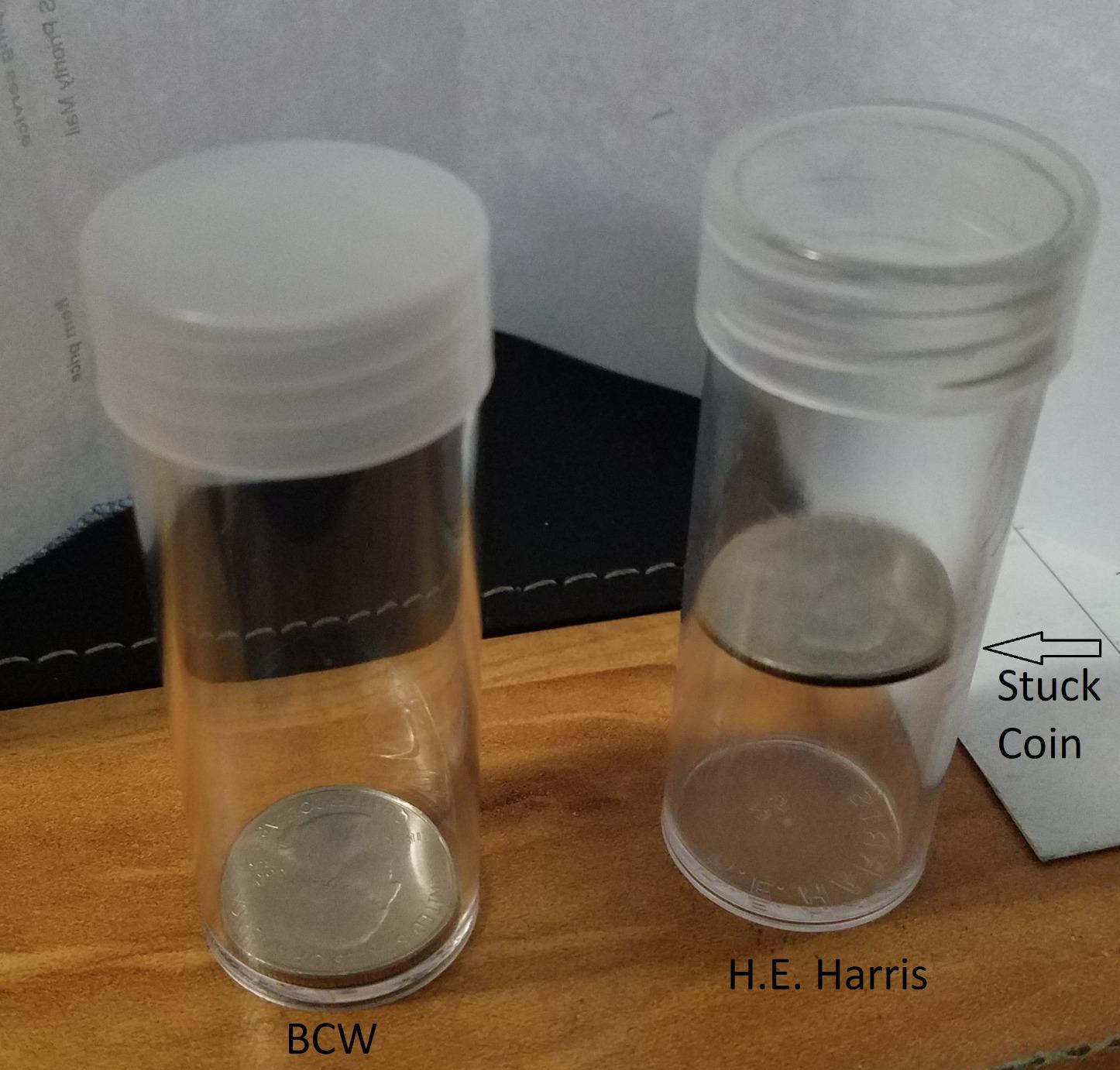 BCW Quarter Coin Storage Tubes - 100 Pack | Archival Quality Plastic Coin Holders, Screw-On Caps | Long-Term Coin Storage customer photo 1