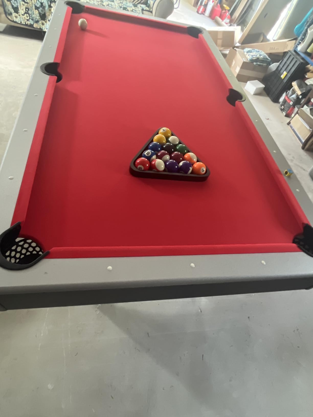 Hathaway Maverick 7 Foot Pool Table with Table Tennis Top customer photo 2