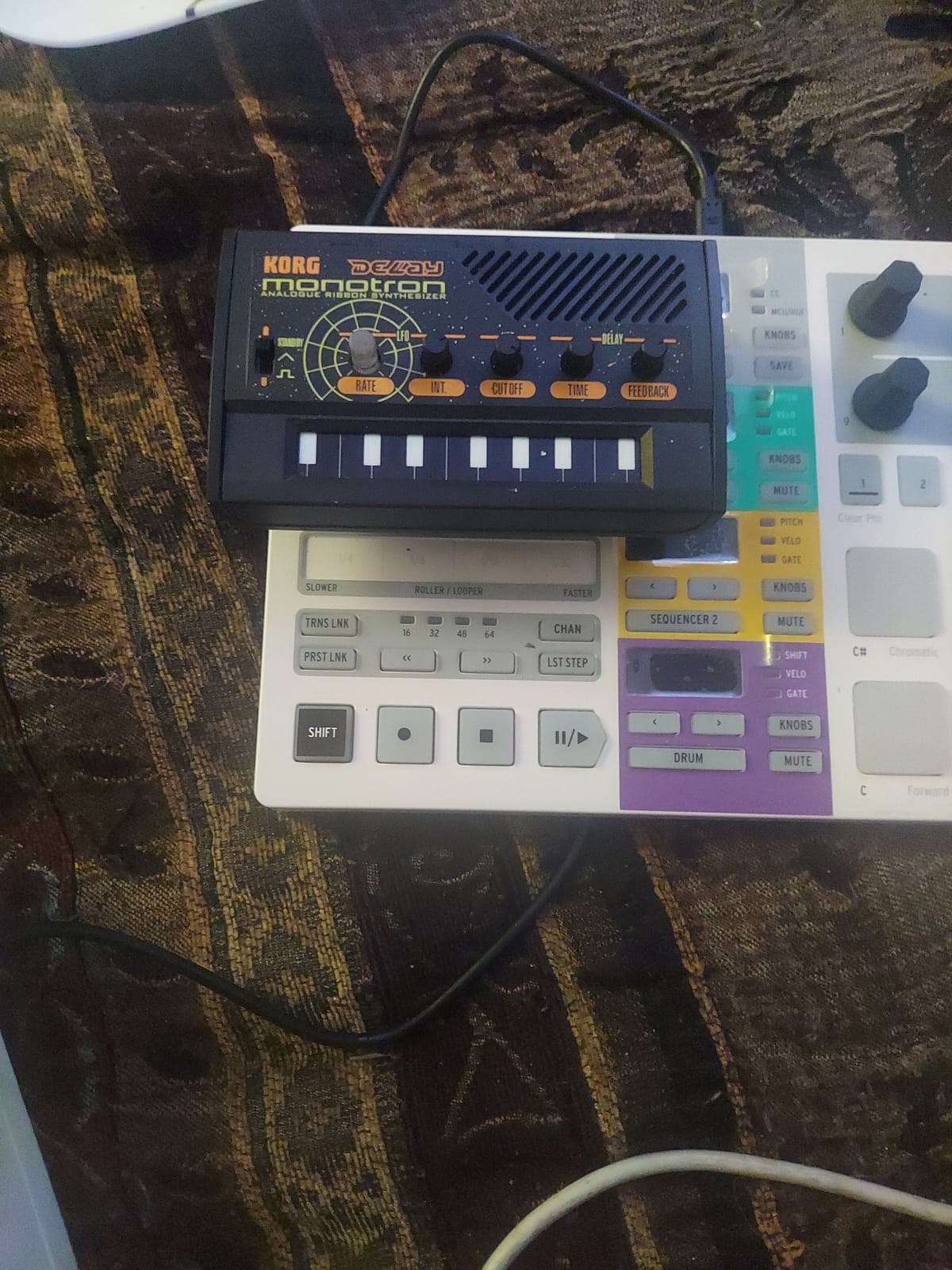 Korg Monotron Delay Analog Ribbon Synthesizer customer photo 2