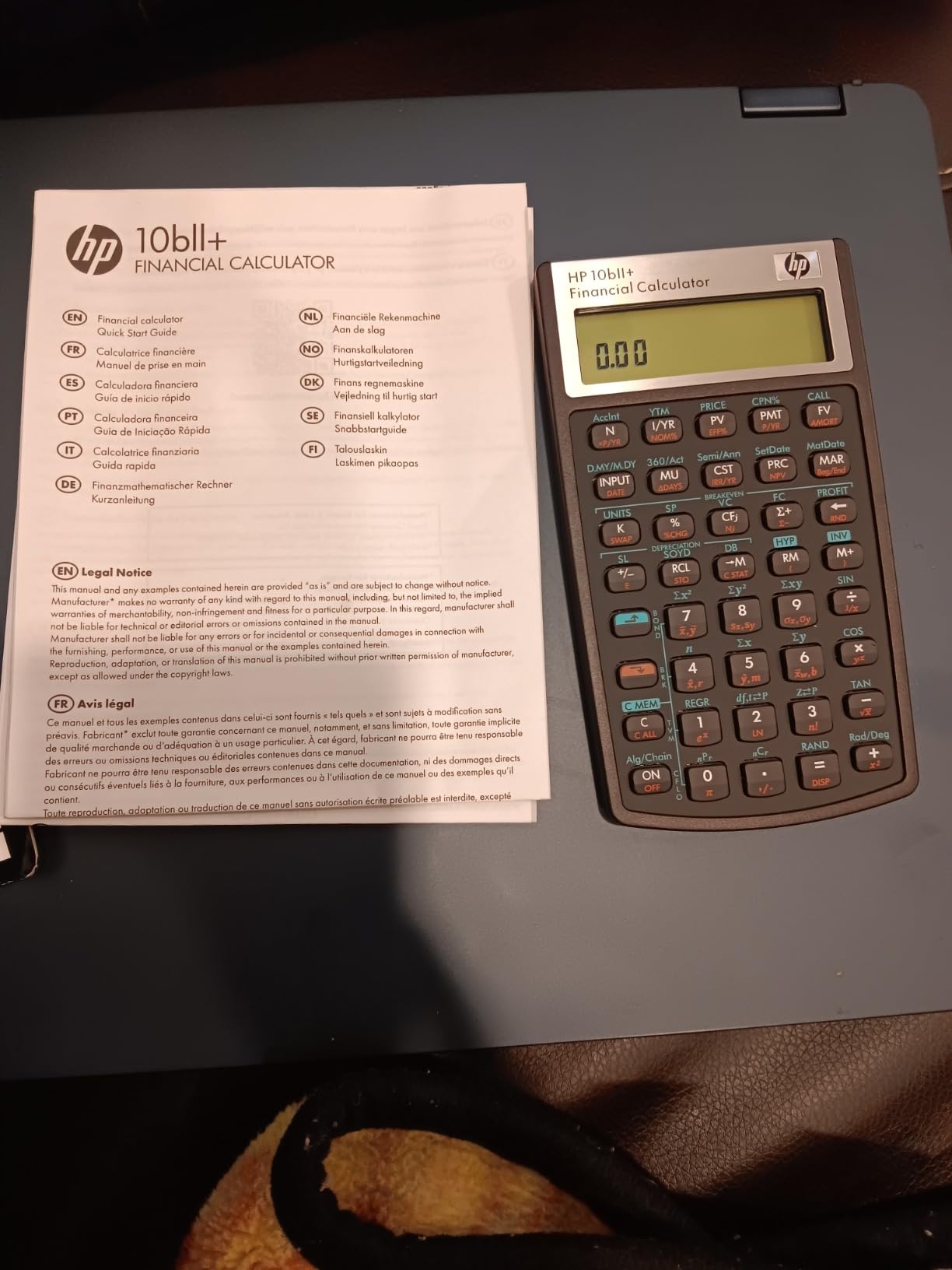 HP 10bII+ Financial Calculator for College and High School, SAT AP PSAT customer photo 1