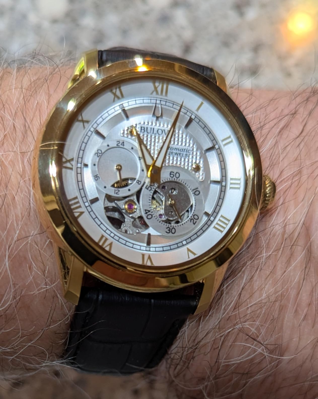 Bulova Men's Classic Sutton 4-Hand Automatic Watch, 42mm customer photo 1