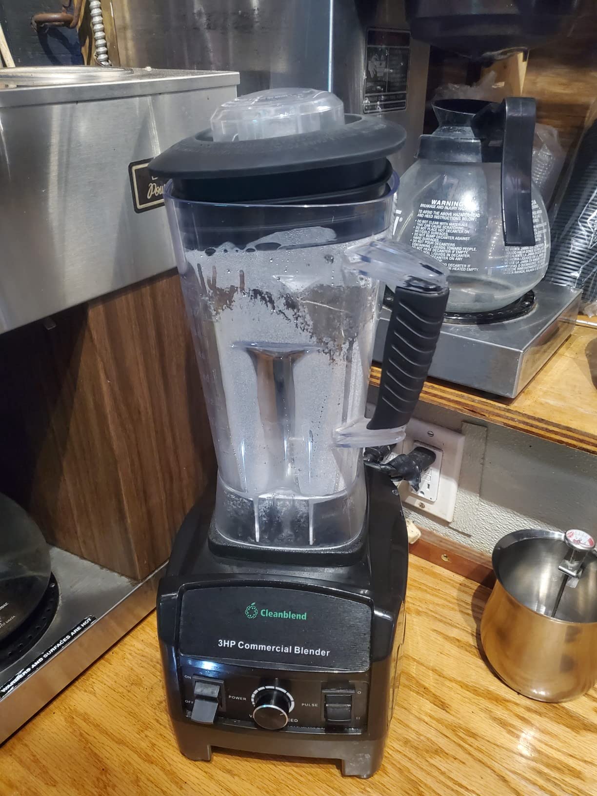 Cleanblend Commercial Blender with 5-Year Full Warranty - 1800W, 3HP, 64oz customer photo 1