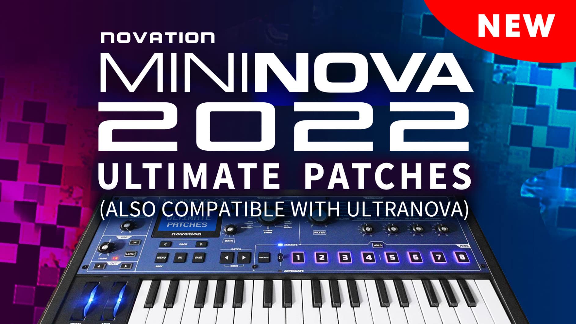 Novation MiniNova Analog Modeling Synthesizer | USB, 37 Mini Keys, 18-Voice Polyphony customer photo 2