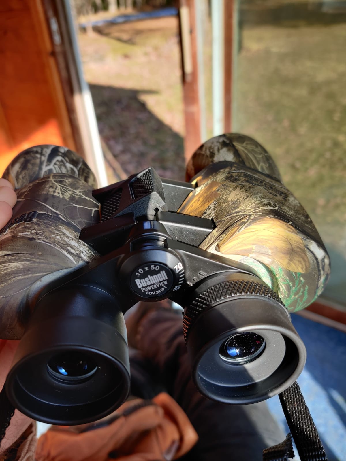 Bushnell PowerView 10x50mm Porro Prism Instafocus Binoculars - Realtree AP Camo, Ideal for Hunting, Birding, Hiking & Outdoor Adventures customer photo 2
