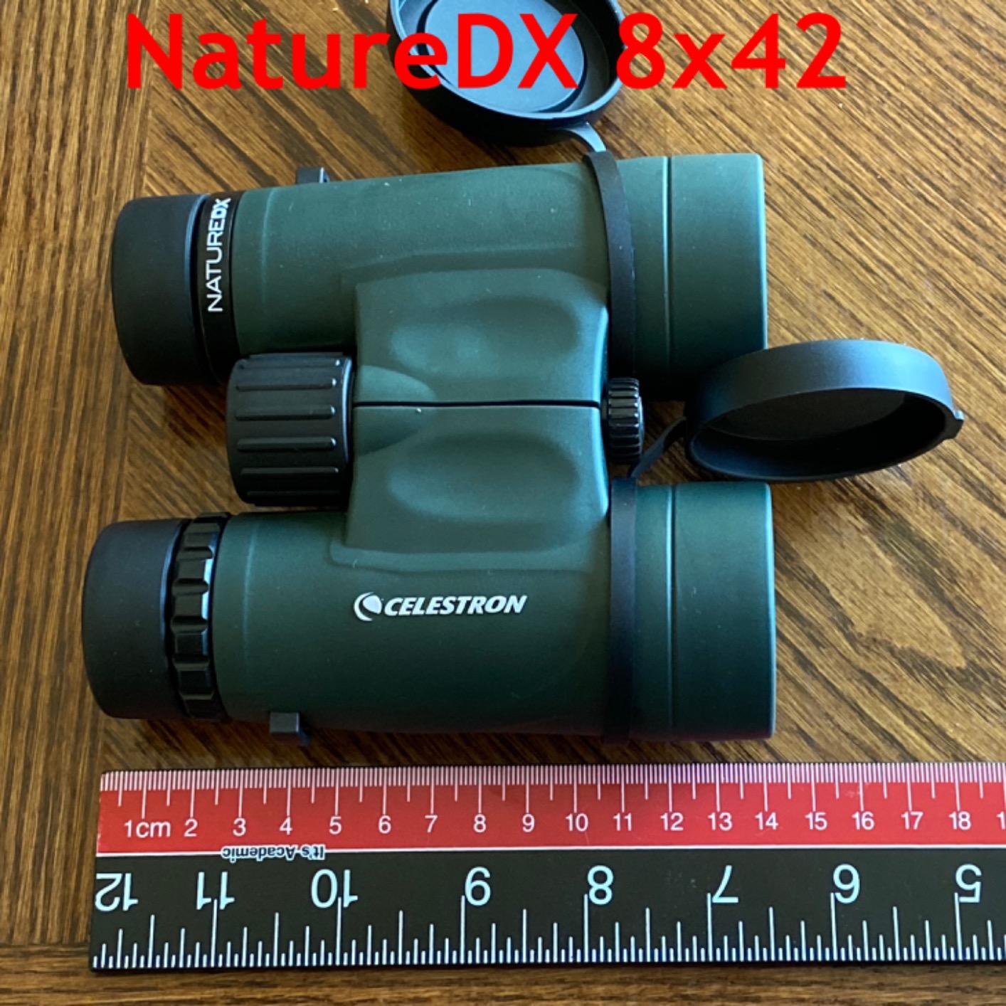 Celestron Nature DX 8x42 Waterproof Binoculars for Bird Watching & Outdoors | Phase-Coated BaK-4 Prisms, Bright Fully Multi-Coated Optics, 42mm Objective Lenses, Durable Rubber Armor customer photo 2