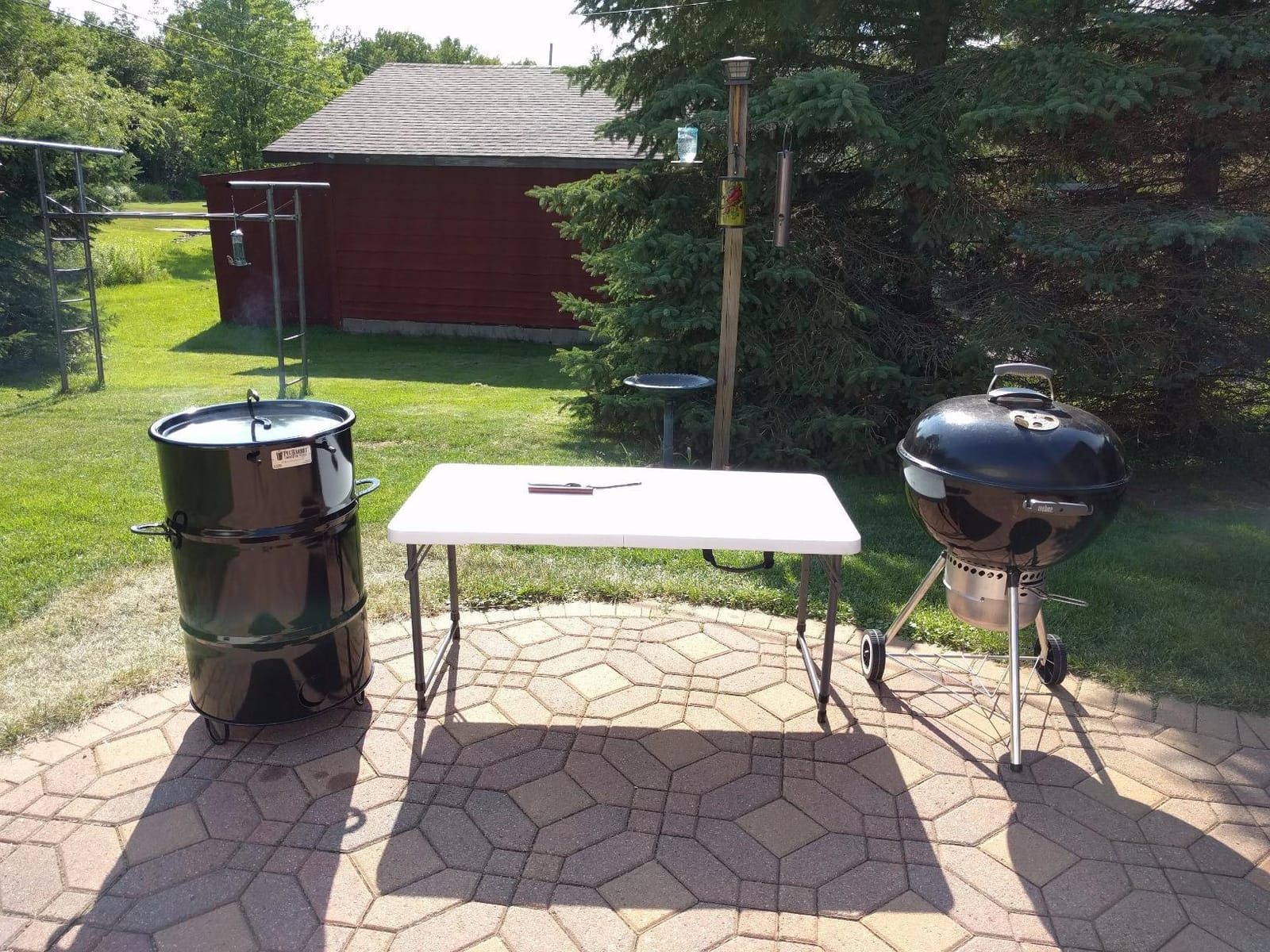 Pit Barrel Cooker Premier Series 18.5 Inch Drum Smoker | Porcelain Coated Steel BBQ Grill, Ugly Drum BBQ Smoker customer photo 2