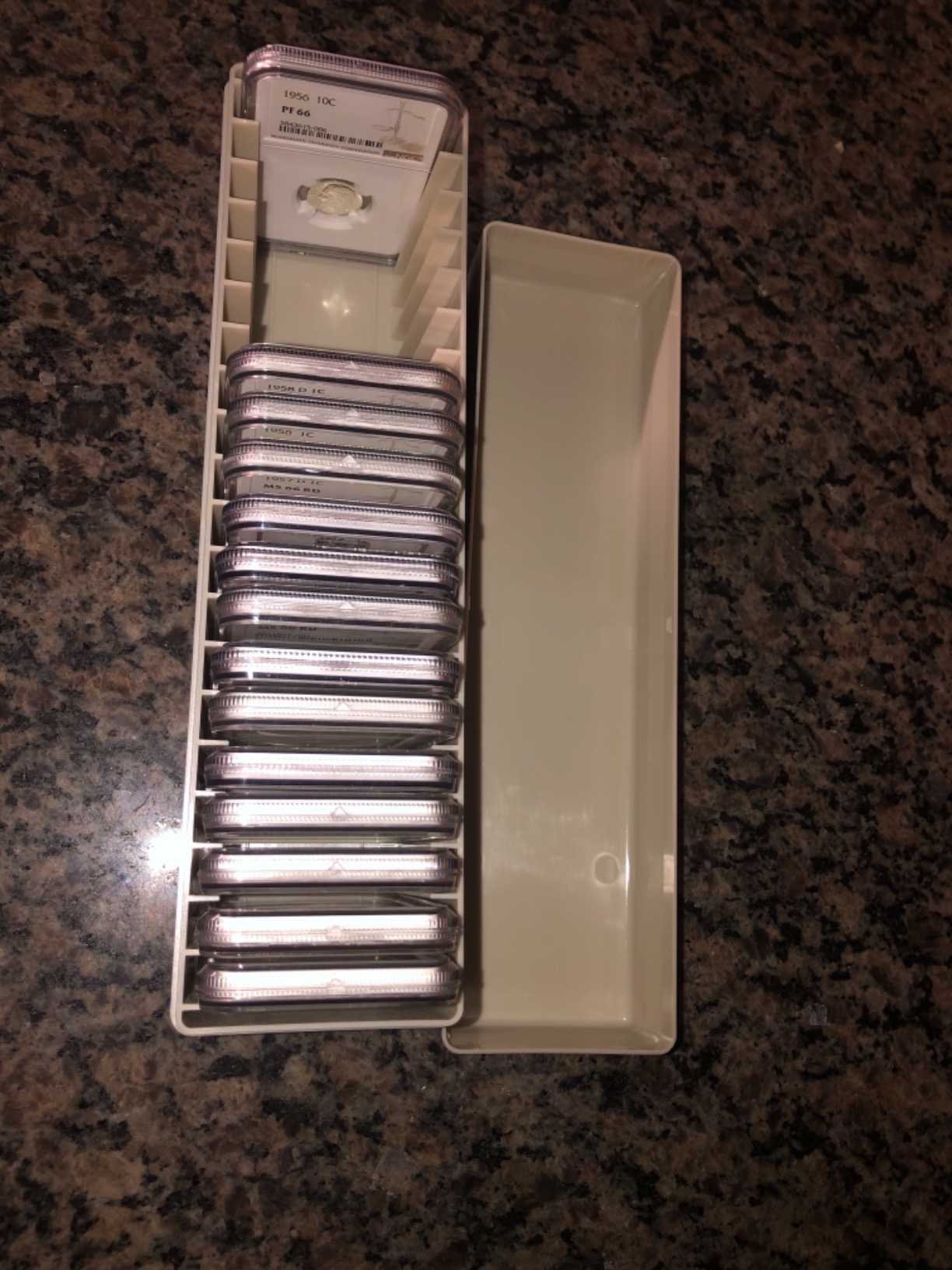 Plastic Storage Box for 20 Slab Coin Holders customer photo 1