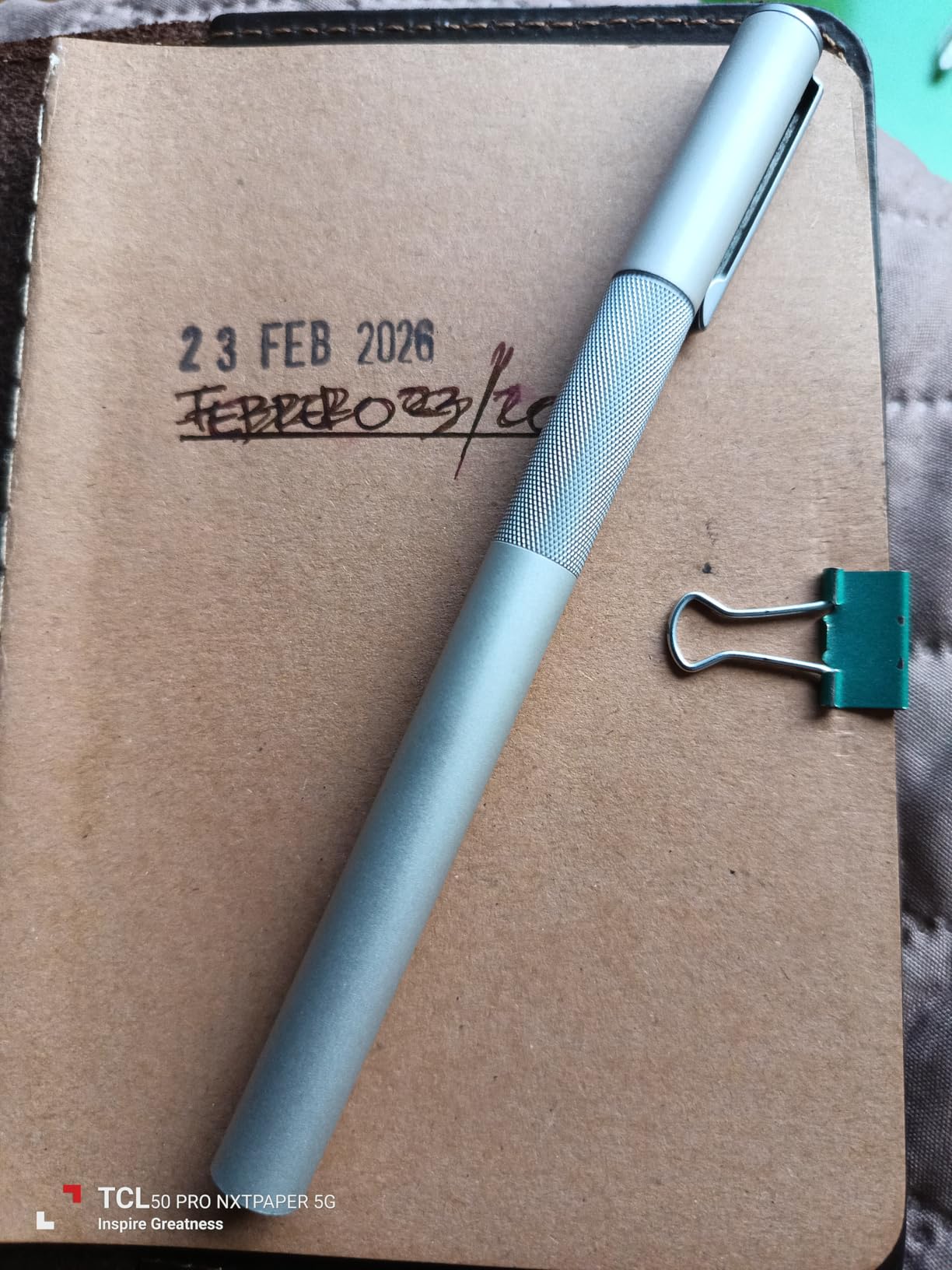 MUJI Aluminum Fountain Pen customer photo 1