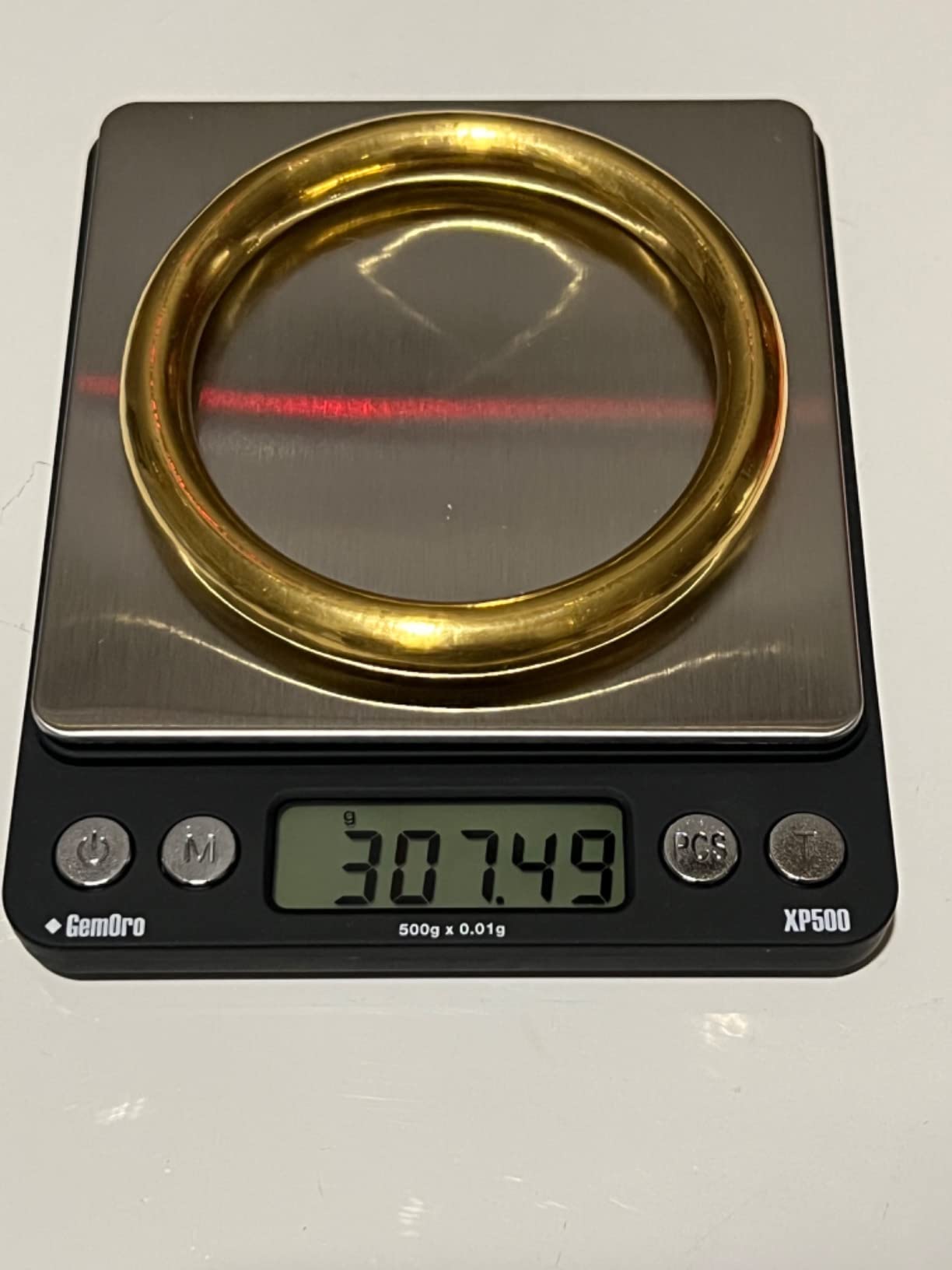 GemOro Platinum XP500 Jewelers Pocket Scale, 500g x 0.01g Readability customer photo 2