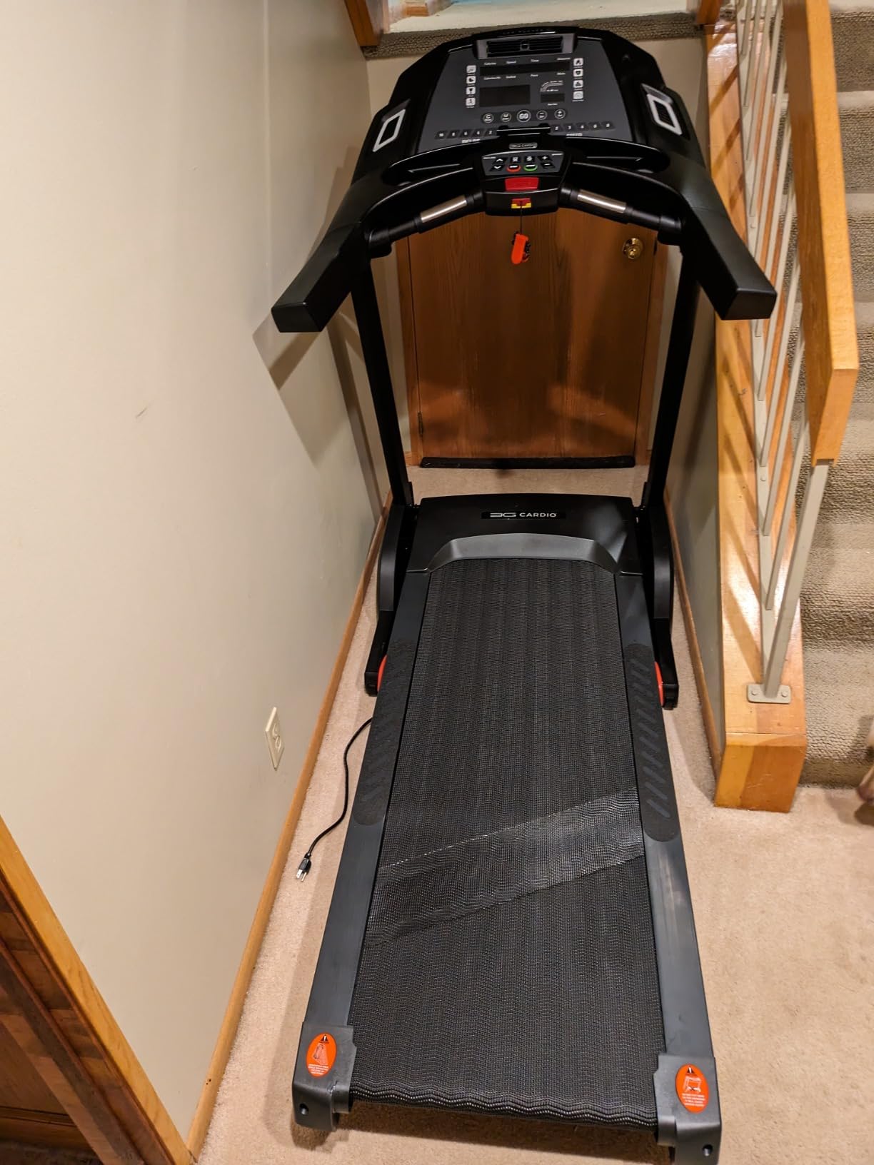3G Cardio Pro Runner X Treadmill - Heavy Duty Home Construction - FreeSync FTMS Bluetooth Connectivity - Low 6.5