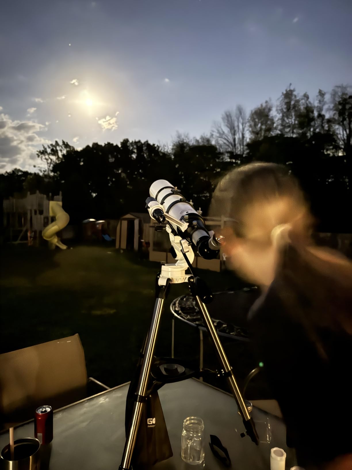 Gskyer Telescope 600x90mm AZ Astronomical Refractor Telescope for Adults Astronomy, German Technology Scope customer photo 1