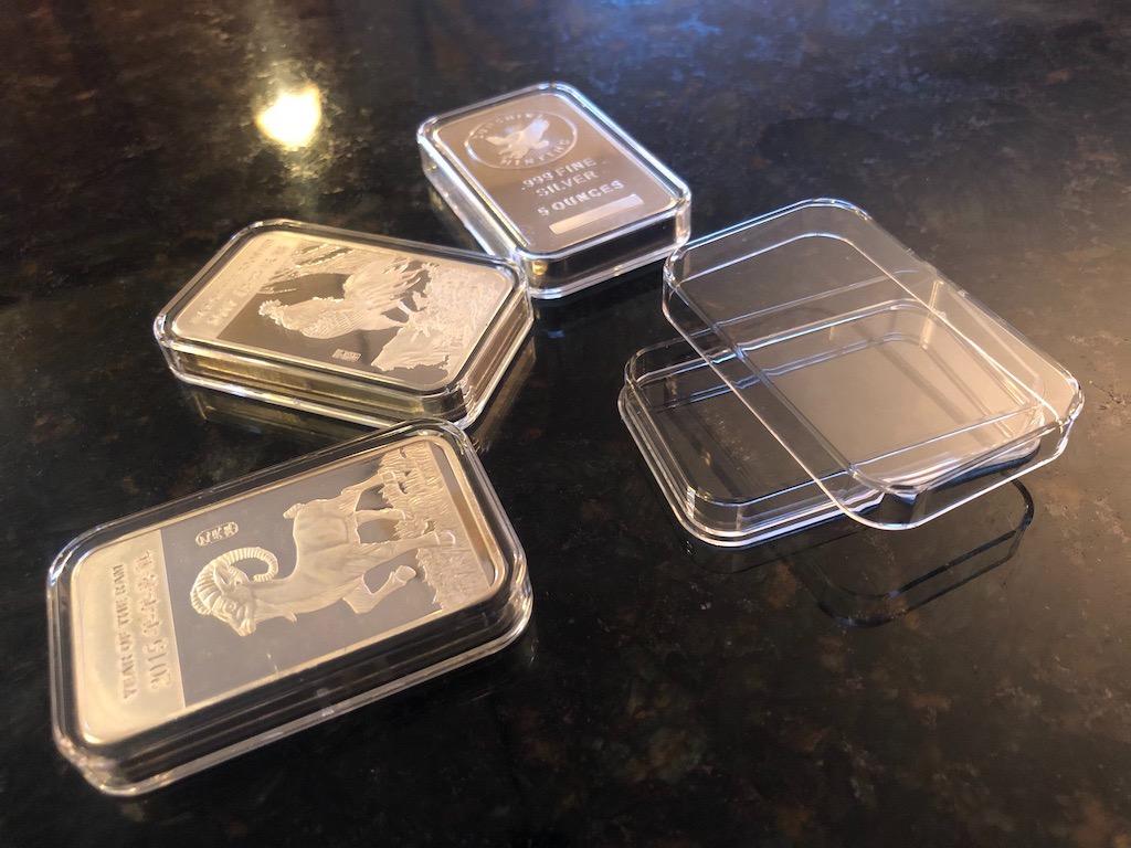 (10) Air-Tite Brand 5oz Silver Bar Holders for Scottsdale Bars, Silvertowne's Art Bars, and Silvertowne's Standard 5oz Bars customer photo 2