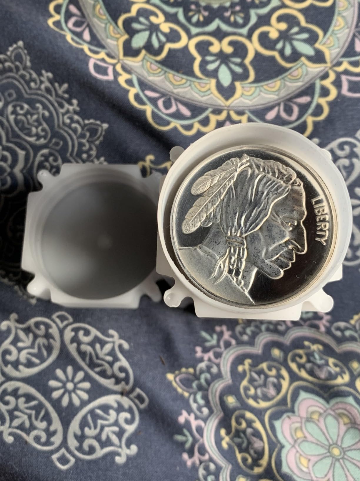 Medallion Tube - Each Tube Holds 20ea 39mm 1-Oz Silver & Copper Rounds customer photo 2