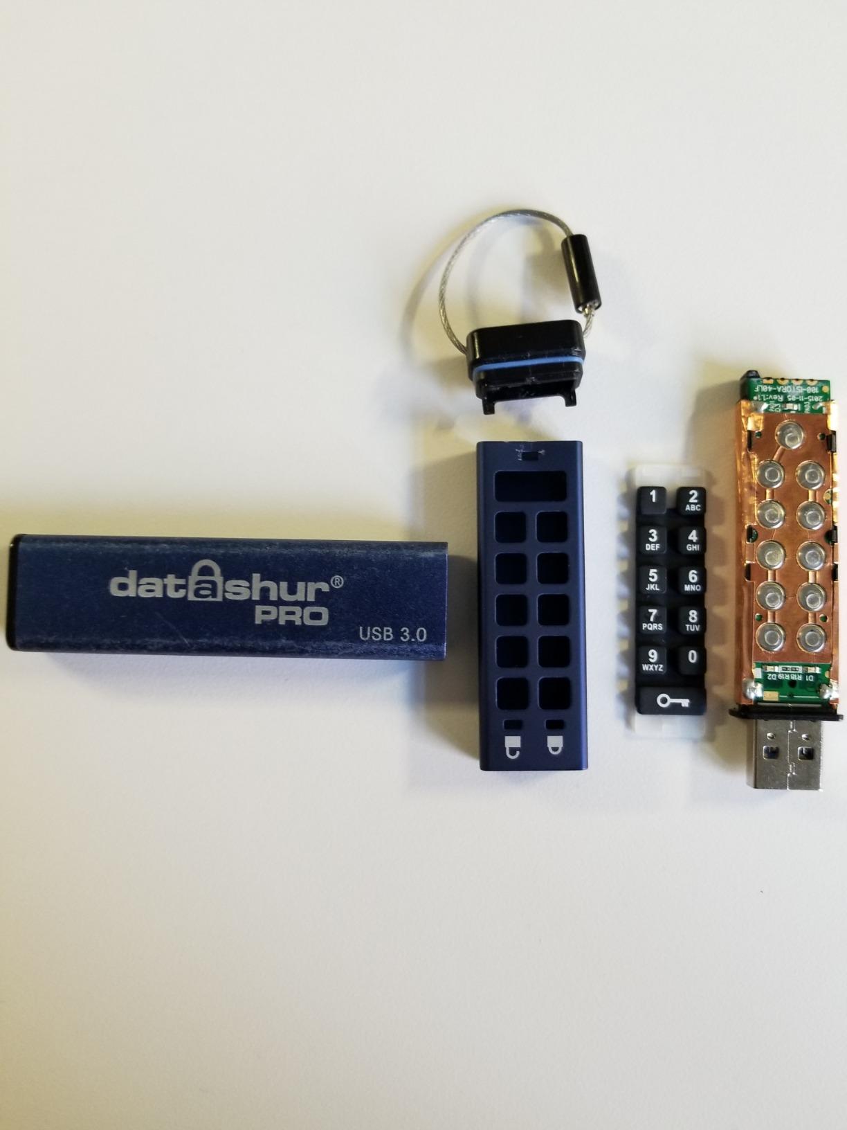 iStorage datAshur PRO 64 GB | Encrypted USB Memory Stick | FIPS 140-2 Level 3 Certified | Password protected | Dust/Water Resistant customer photo 2