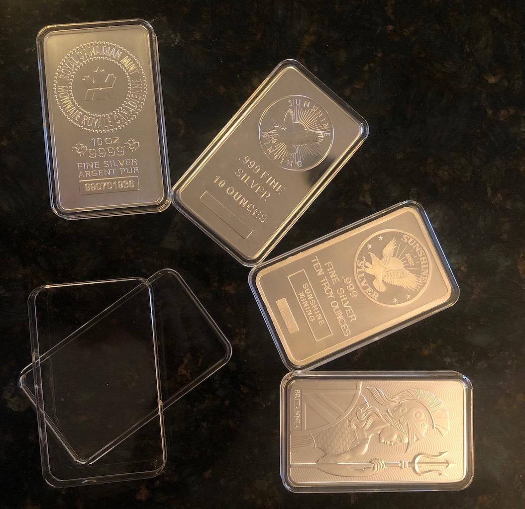 Air-Tite 10oz Silver Bar Direct Fit Capsule Holders Pack of 10 customer photo 1