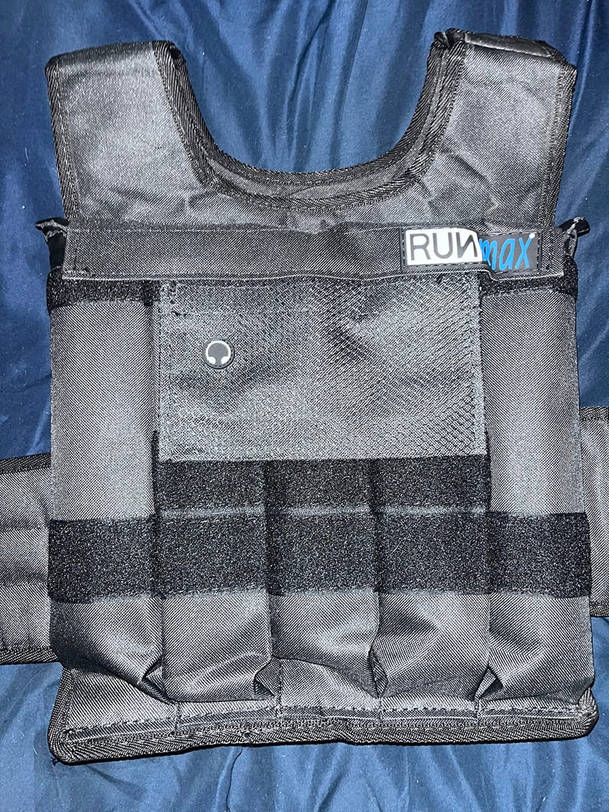 RUNmax 20LBS - 150LBS Adjustable Weighted Vest Wtih Shoulder Pads Option for Men and Women customer photo 1