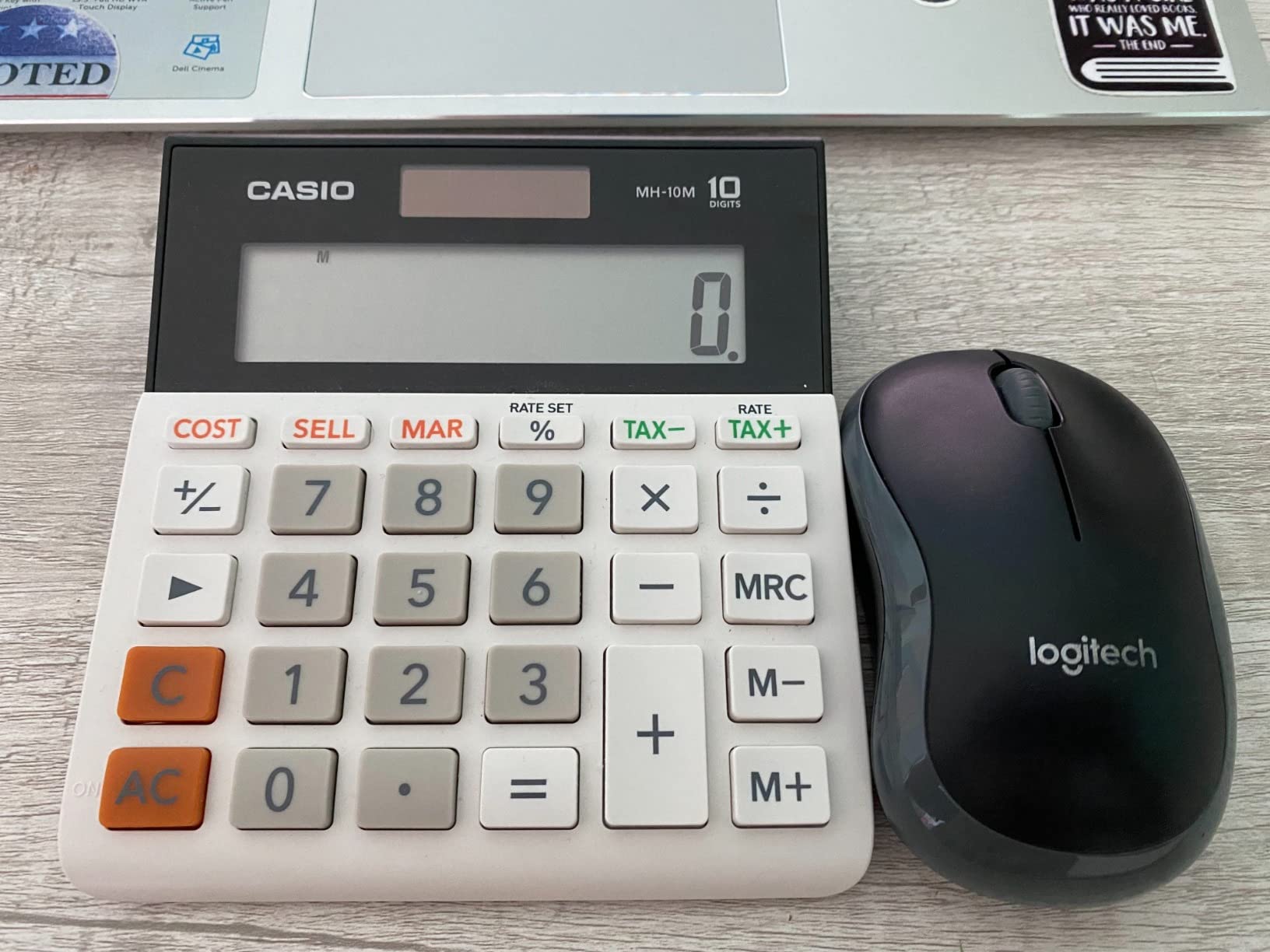 Casio MH-10M Desktop Calculator - Large 10-Digit Display | Cost/Sell/Margin & Tax Functions | Ideal for Home & Office Use customer photo 1