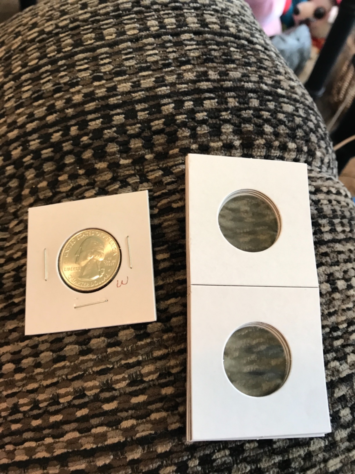 Guardhouse 2x2 Staple Paper Coin Holder for Dime, 100 pack customer photo 2