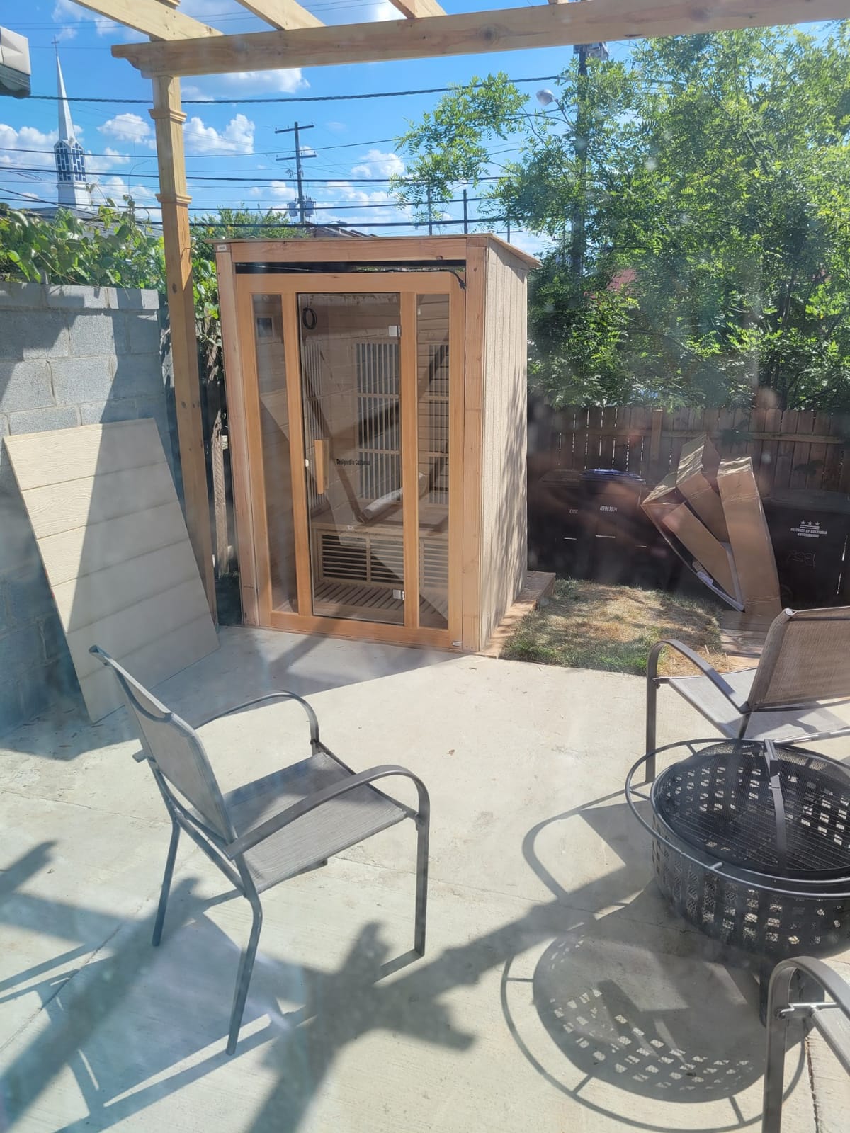 Maxxus Saunas MX-J206-01 Seattle Carbon Far Infrared Sauna for 2 Persons, Hemlock Wood (Curbside Delivery) customer photo 2