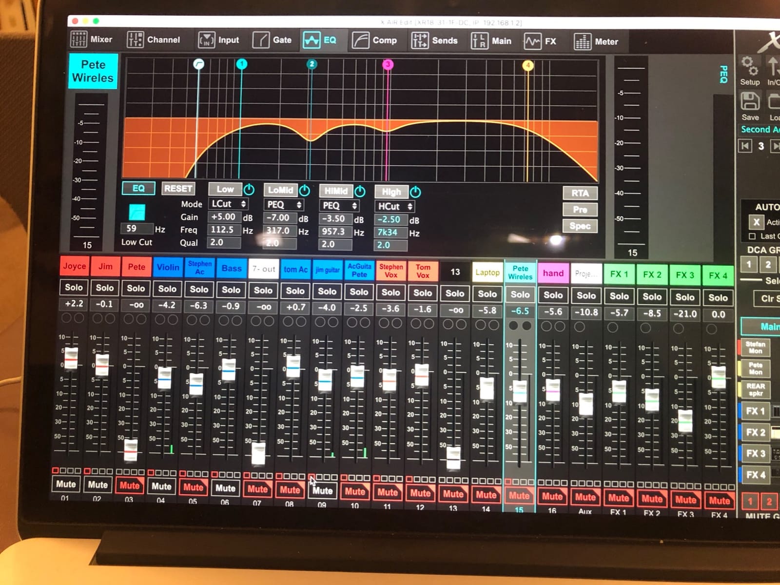 Behringer X AIR XR18 18-Channel, 12-Bus Digital Mixer for iPad/Android Tablets with 16 Programmable Midas Preamps, Integrated Wifi Module and Multi-Channel USB Audio Interface customer photo 2