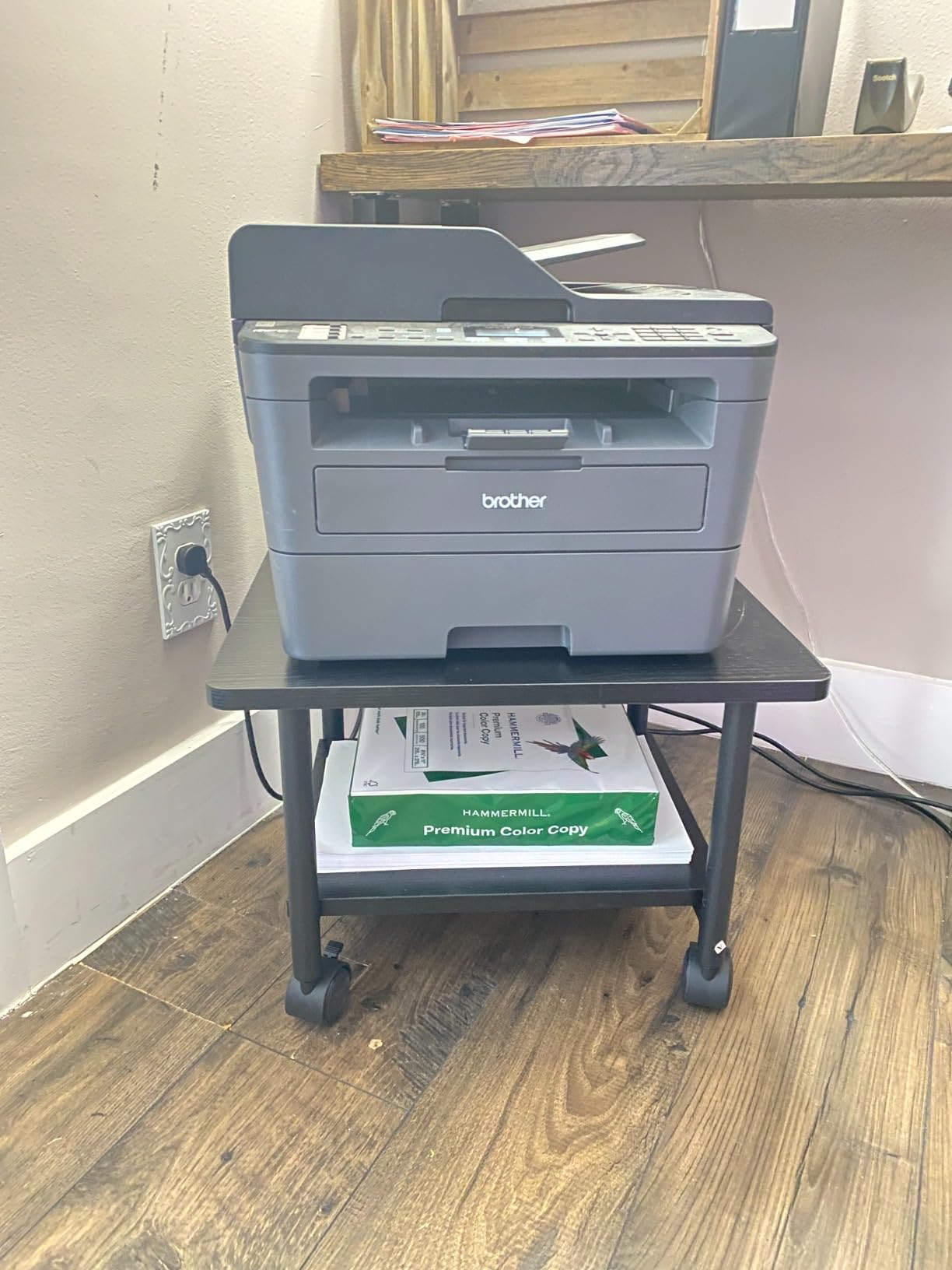 Brother Monochrome Laser Printer, MFCL2710DW, Wireless Networking, Duplex Printing, Includes 4 Month Refresh Subscription Trial and Amazon Dash Replenishment Ready customer photo 2