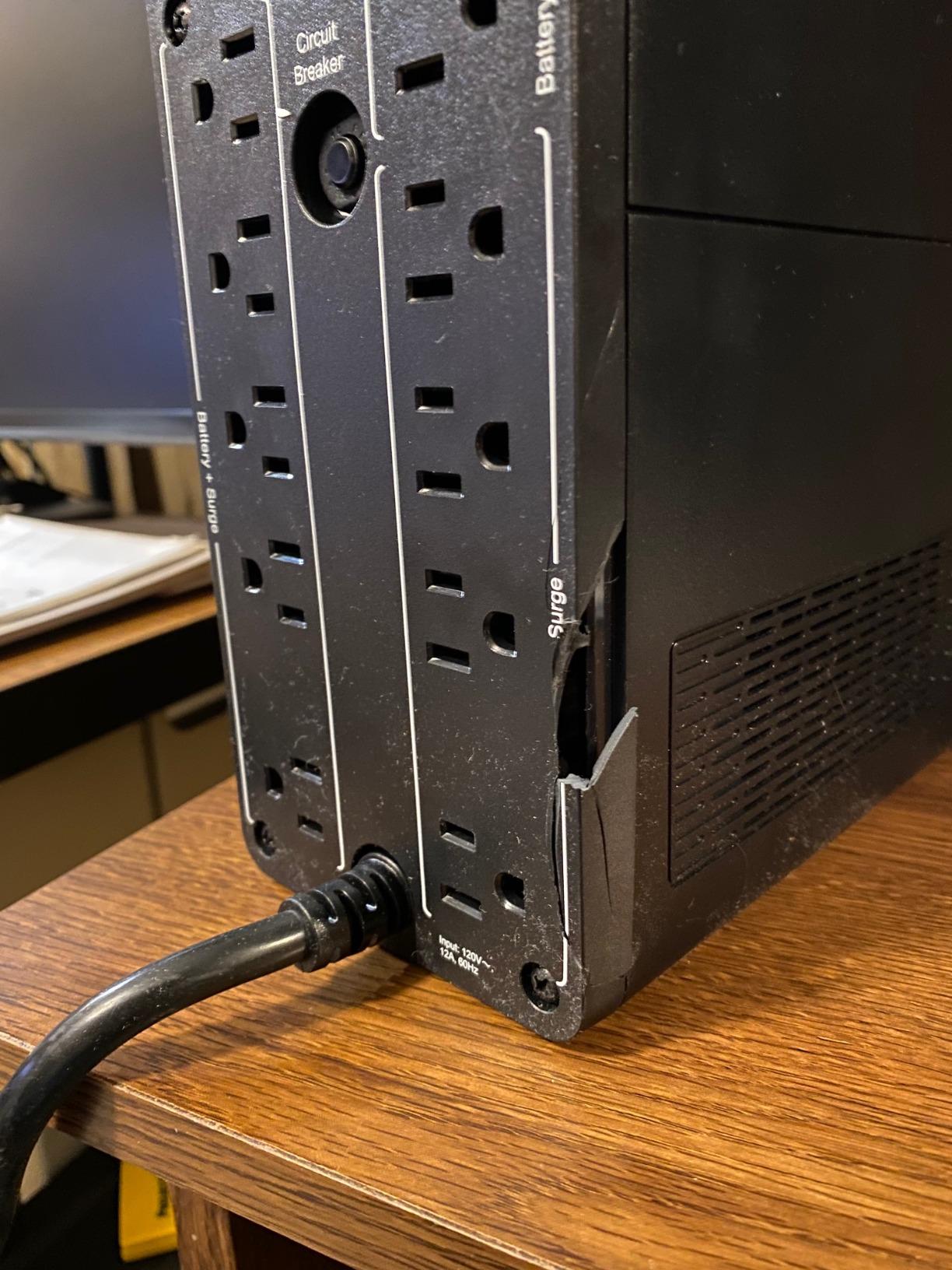 APC UPS 1350VA/810W Pure Sine Wave UPS for Computer, Electronics, BR1350MS | Back-UPS Pro Sinewave UPS customer photo 2