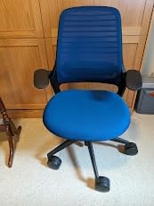 Series 1 Office Chair - Ergonomic Work Chair with Wheels for Carpet - Helps Support Productivity - Weight-Activated Controls, Back & Arm Support - Easy Assembly - Licorice customer photo 1