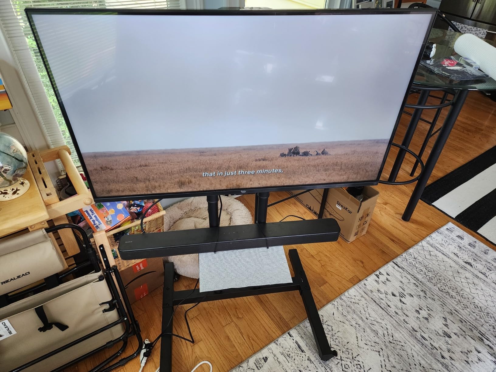 Sony S100F 2.0ch Soundbar with Bass Reflex Speaker, Integrated Tweeter and Bluetooth, (HTS100F), easy setup, compact, home office use with clear sound black | 120W Total, 2.0-Channel with Built-in Tweeter, Bass Reflex Speaker, HDMI Arc, Compact Black customer photo 1