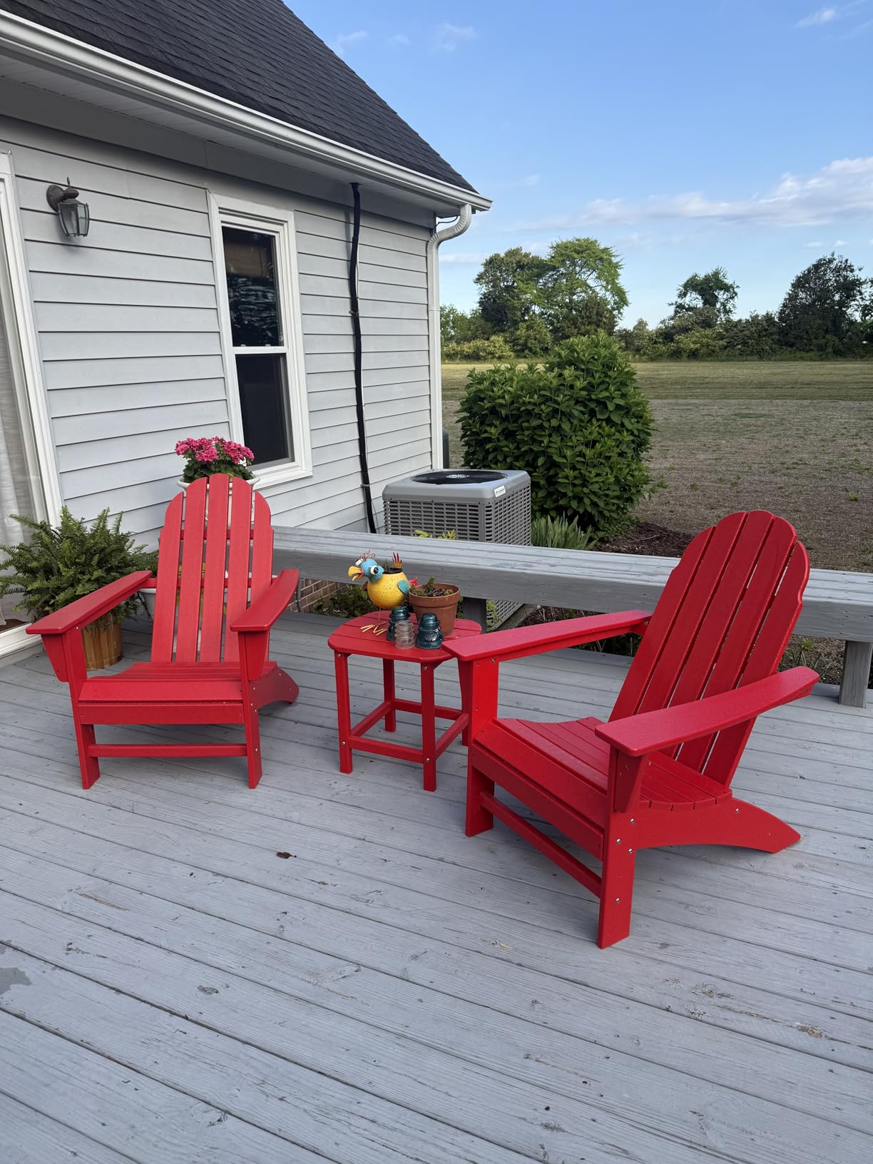 Polywood Vineyard Adirondack Chair, Mahogany customer photo 2