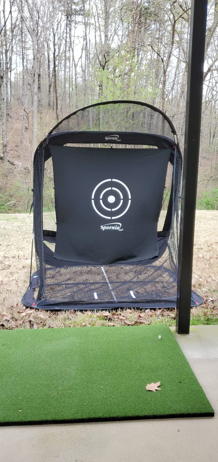 Spornia SPG-7 Golf Practice Net - Automatic Ball Return System w/Target Sheet, Two Side Barriers customer photo 2