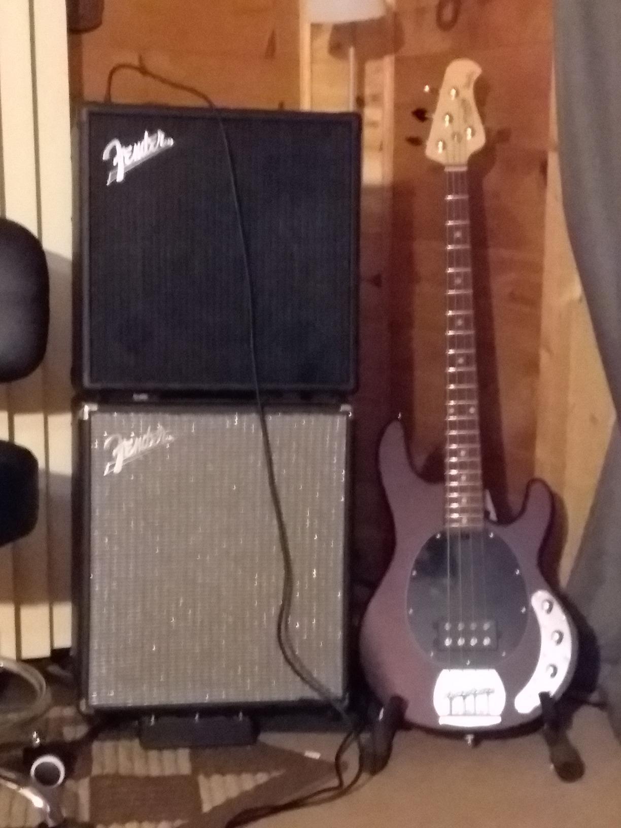 Sterling by Music Man StingRay Ray4 Bass Guitar in Black customer photo 1