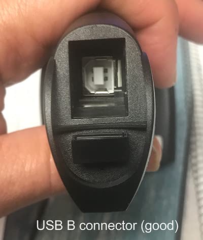 NETUM Bluetooth Barcode Scanner, Compatible with 2.4G Wireless & Bluetooth Function & Wired Connection, Connect Smart Phone, Tablet, PC, CCD Bar Code Reader Work with Windows, Mac,Android (NT-1228BC) customer photo 2