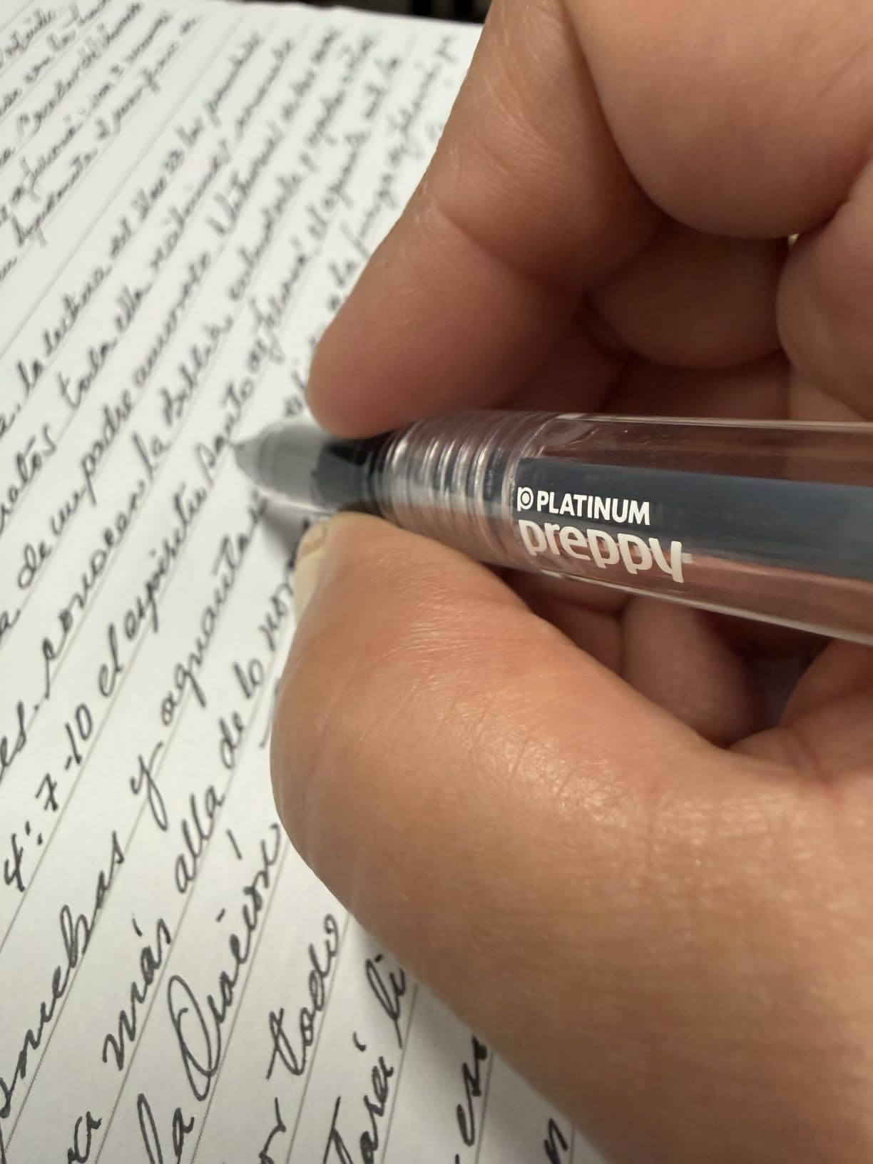 Platinum Preppy Fountain Pen Crystal Fine customer photo 1
